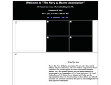 Tablet Screenshot of navyandmarineassociation.com